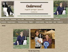 Tablet Screenshot of cedarwoodess.com